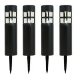 Solar Pillar Stake Lights (Pack of 4)