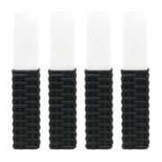 Solar Rattan Finished Stake Lights (Pack of 4) (Outer Ctn Qty: 12)