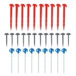 Pegs and Mallet Kit- 33pce (Box Qty: 10)