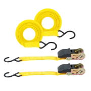 2 x 25mm-3.5m H/Duty Ratchet Tie Downs (Box Qty: 10)