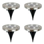 Pack of 4 Solar Deck Lights (Outer Ctn Qty: 18)