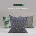 Outdoor Pair Of Floral Scatter Cushions (Outer Ctn Qty: 18)