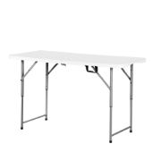 Blow Moulded Folding Table 122cm (L) x 61cm (W) x 73.5 (H) (Box Qty: 1)