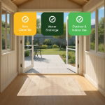Jute-Style Indoor & Outdoor Rug - Plain  - 80cm x 150cm (Outer Ctn Qty: 9)