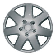 14” Tempest Silver Wheel Cover Set (Box Qty: 4)