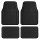 Rubber Splendour Mat Set in Black (Box Qty: 6)