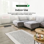 Jute-Style Indoor & Outdoor Rug - Light Grey - 80cm x 150cm (Outer Ctn Qty: 9)