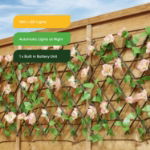 Solar Pink Flower Trellis (Outer Ctn Qty: 6)