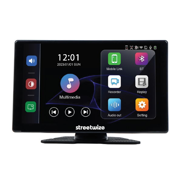 N 9" Wireless Car Screen with Apple CarPlay & Android Auto