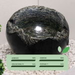 Solar Powered Water Feature - Rock Bowl (Outer Carton Cty: 1)