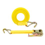 35mm/5m H/Duty Ratchet Tie Down with J Hooks (Box Qty: 12)