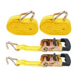 2 x 32mm/5m Ratchet Tie Downs with Rubber Handles (Box Qty: 10)