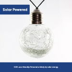 Solar Crackle Ball String Lights (10 Piece)