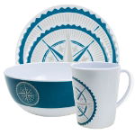 16-Piece Melamine Set - Nautica 