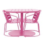 Iris Bistro Set (Pink) (Outer Ctn Qty: 1)