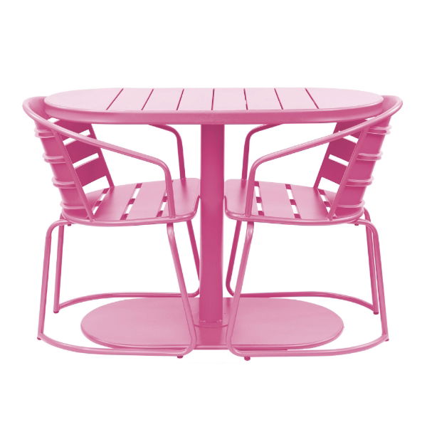 Iris Bistro Set (Pink) (Outer Ctn Qty: 1)