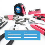 39-piece 'Think Pink' Tool Kit (Outer Ctn Qty: 10)