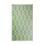 Vintage Outdoor Rug (Green/White) - 120cm x 180cm (Medium) (Outer Ctn Qty: 24)