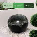 Solar Powered Water Feature - Rock Bowl (Outer Carton Cty: 1)