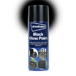 PQD of 6 Gloss Black Paint 400ML (Box Qty: 6)