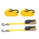 2 x 25mm-3.5m H/Duty Ratchet Tie Downs (Box Qty: 10)