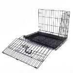 24" Folding Slanted Dog Crate  - Small