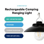 LED Rechargeable Camping Hanging Light