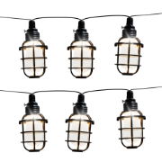 Timeless Caged Lantern String Lights