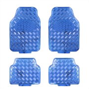 Checker Plate Mat Set Blue (Box Qty: 6)