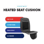 12V Heating & Cooling Car Seat Cushion (Outer Ctn Qty: 6)