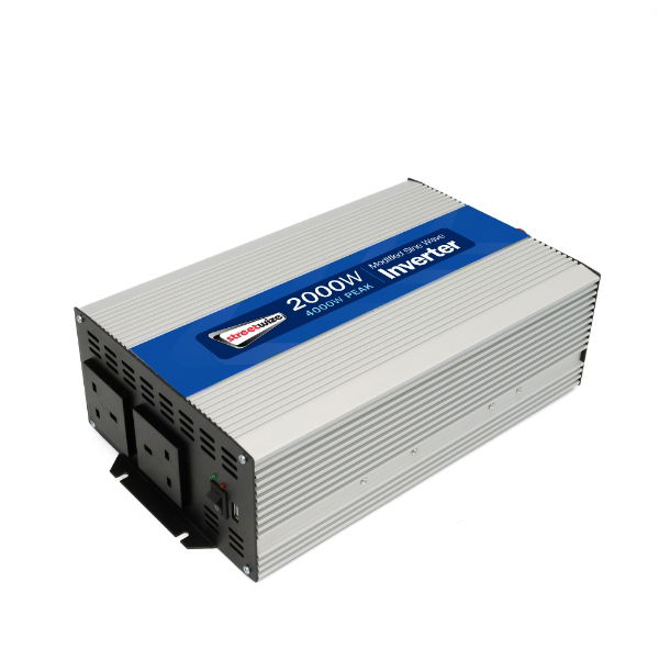 2000W (4000W Peak) Modified Sine Wave Inverter (Outer Ctn Qty: 2)