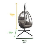 Chrysalis Hanging Egg Chair (Outer Ctn Qty: 1)