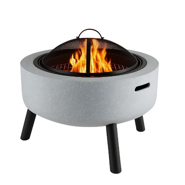 MGO Firepit, Table & BBQ