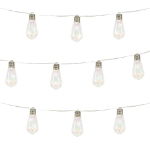 2m Solar Tubular LED Bulb String Lights (10 Piece) (Outer Ctn Qty: 12)