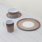 16 Pce Melamine Set - Stone (Outer Ctn Qty: 8)