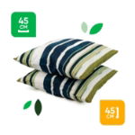 Pair of Painted Stripe Scatter Cushions (Outer Ctn Qty: 18)