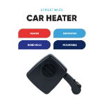 12V Car Heater/Defroster with Handle (Outer Ctn Qty: 24)