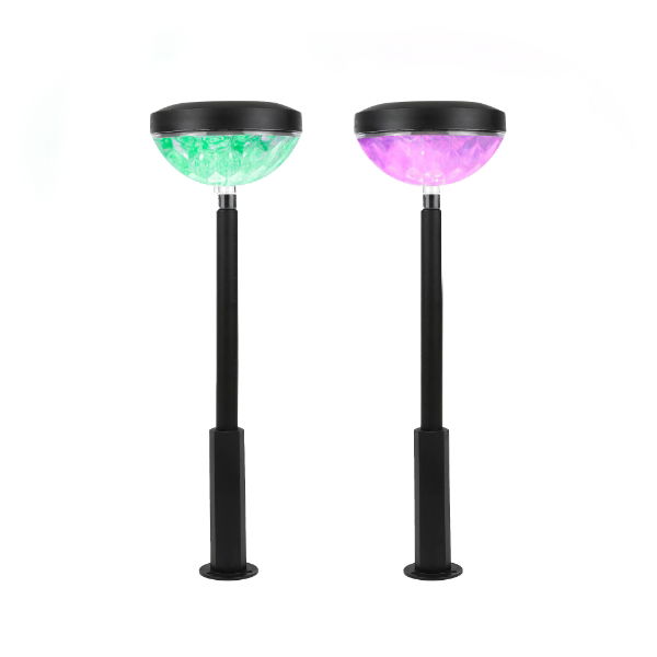Solar Multi-Colour Stake Light (Pack of 2)