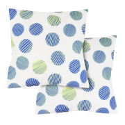Pair of Polka Dot Scatter Cushions (Outer Ctn Qty: 18)