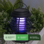 2-in-1 Solar Yellow Flame/Bug Zapper Lantern (Outer Ctn Qty: 12)