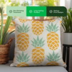 Outdoor Pair Of Scatter Cushions - Pineapple (Outer Ctn Qty: 18)