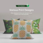 Outdoor Pair Of Scatter Cushions - Pineapple (Outer Ctn Qty: 18)