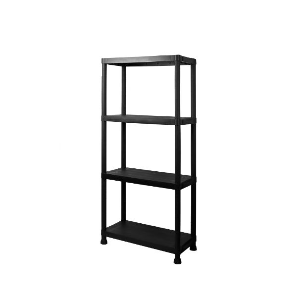 4 Tier Plastic Shelving Unit 