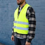 Hi Vis Jacket Yellow - Adult One Size (Box Qty: 100)