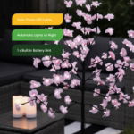 Solar Powered Blossom Tree Lights (Outer Ctn Qty: 1)