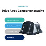 Mercury 350 Drive Away Campervan Awning