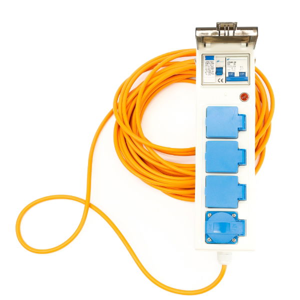 Acclaim Range 5 Way Mobile Mains Unit 15m Cable (Box Qty: 6)