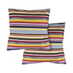 Outdoor Pair of Stripe Scatter Cushions