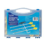 21pc Ground Tent Pegs 6.5x205mm with Ground Hook Puller
