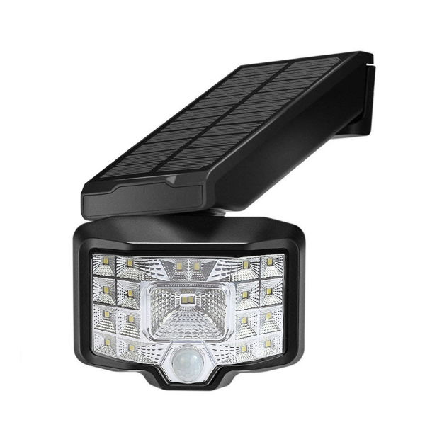 Solar-Powered Swivel Security Light (Outer Ctn Qty: 12)